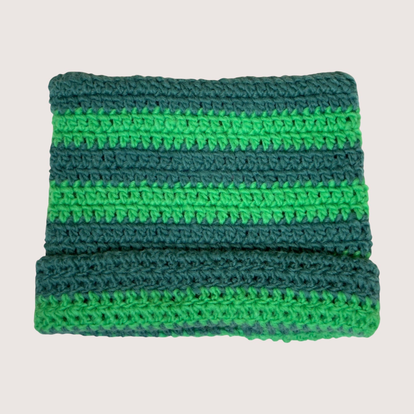 SOFT MEOW HAT MINT STRIPES