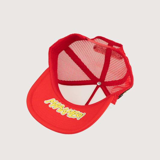 TRUCKER HAT MARAMEO X ASTELAND ROSSO