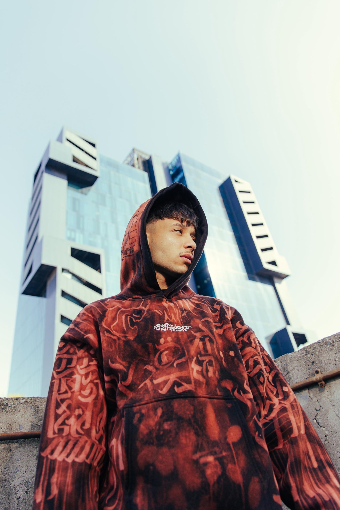 ASTELAND X WAZE HOODIE CHOCO