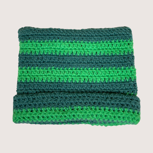 SOFT MEOW HAT MINT STRIPES