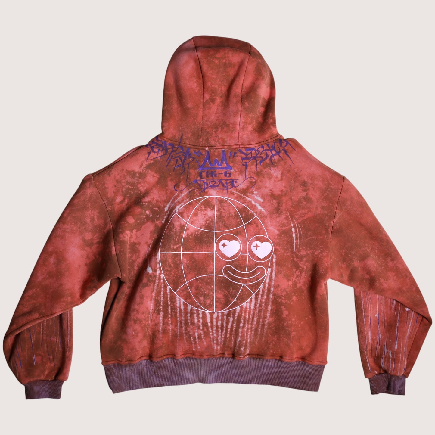 ASTELAND X WAZE HOODIE CHOCO